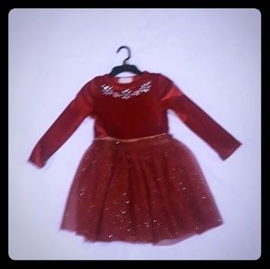 Girl's Red Dress